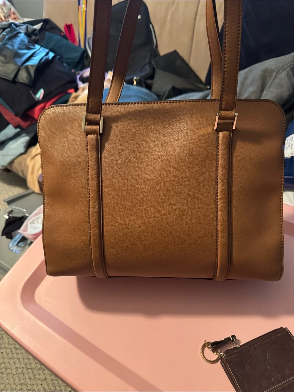 Classic Brown women’s Leather Tote Bag